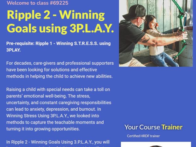 3PLAY Ripple 2 – Winning Goals Using 3P.L.A.Y. (Bilingual) (69225) course image