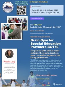 BG170 For Special Education Provider: In-Person Workshop (79640)