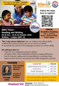 Rhythmic Movement Training – RMTi Three (82308)